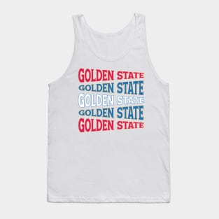 NATIONAL TEXT ART GOLDEN STATE Tank Top